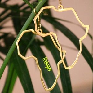 Map of Africa Hoops